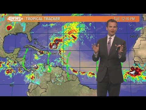 Tuesday noon Tropical Weather: No threats our way, Gulf of Mexico clear