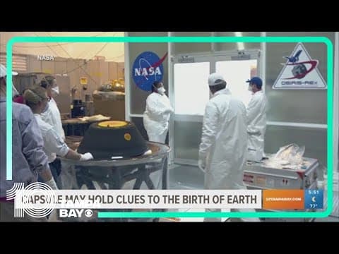 NASA: Asteroid samples could hold clues to the birth of Earth