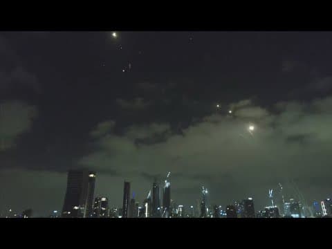 Missiles hit residential areas in Israel amid Iran’s new attack