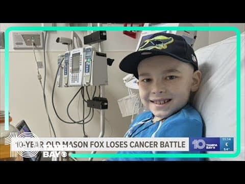 Hillsborough County Fire Rescue mourns loss of firefighter's 10-year-old after battle with cancer