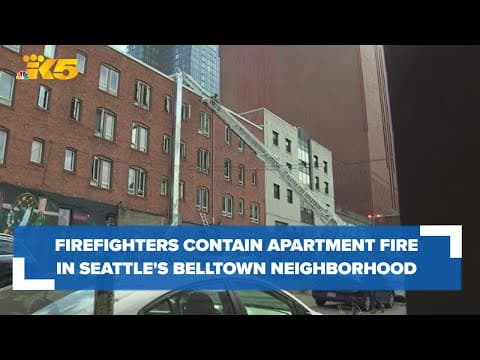 Fire at Belltown apartment building