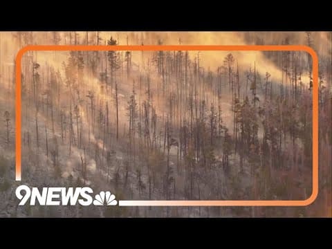 Wildfire burning in northern Colorado now 5% contained