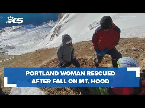 Portland woman rescued on Mt. Hood