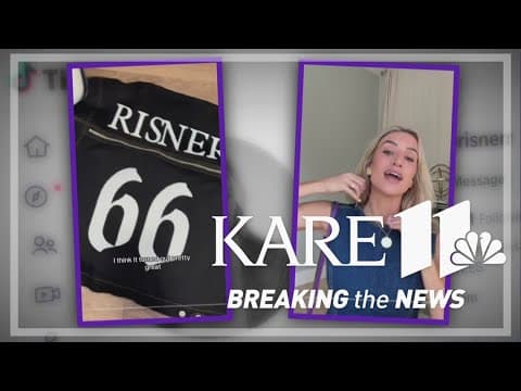 Whitney Risner, wife of Vikings' Dalton Risner, crafting her own following