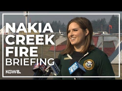 Nakia Creek Fire: Officials give update on Washington wildfire