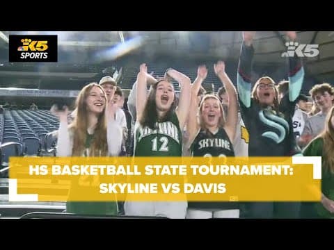 HS Basketball State Tourney:  Skyline vs. Davis 4A Boys
