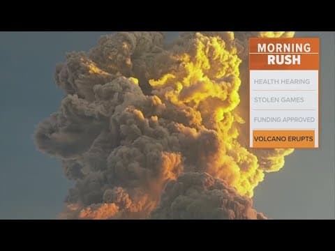 Eruption from active volcanoes shut down flights