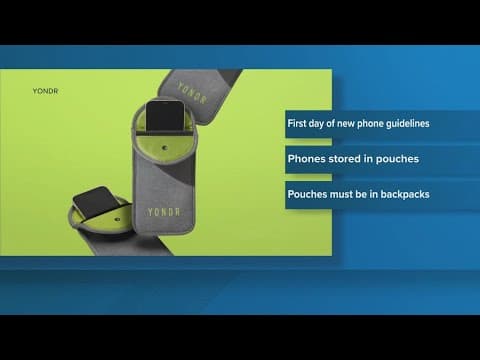 Fairfax County school cellphone pilot program begins Tuesday