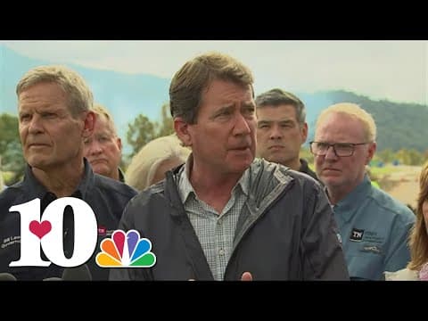 State leaders give an update on storm recovery in East TN