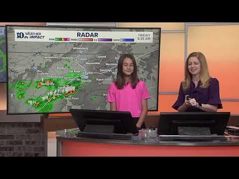 Meet Jocee from Washburn, TN WBIR's mini meteorologists