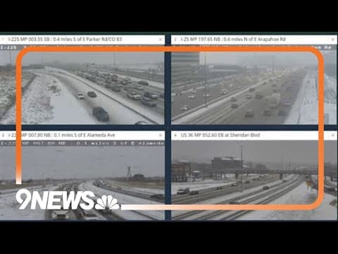 LIVE: Heavy snow continues falling Tuesday