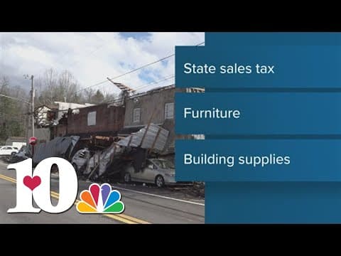 Morgan Co. residents affected by April tornadoes may be eligible for sales tax refunds