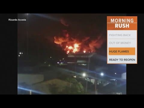 21 people were hurt in a Venezuelan oil facility