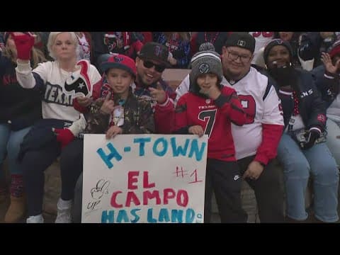 Texans fans ready for game versus Chiefs Saturday