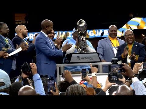 Southern University wins third straight Bayou Classic in New Orleans