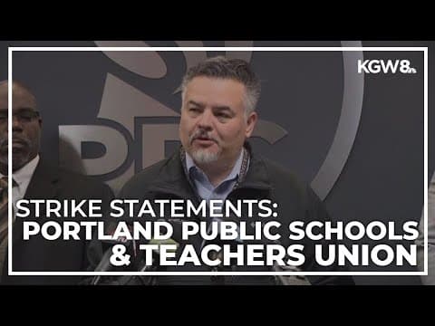 Portland teachers strike: PPS addresses community as teachers union holds strike rally