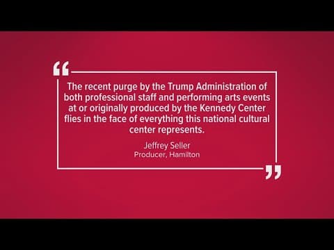 'Hamilton' cancels performance at Kennedy Center