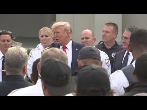 President Trump says DC's crime is 'worse than ever' amid crime drop