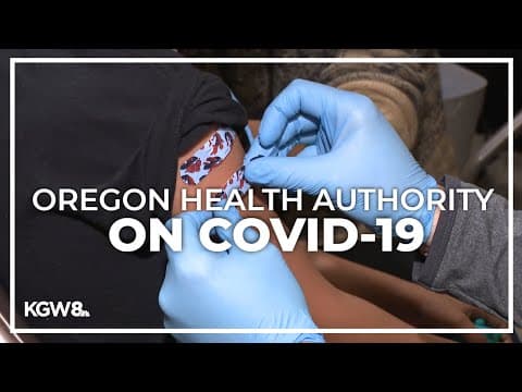 Oregon Health Authority stresses though COVID-19 cases are 'coming down,' vaccines still needed