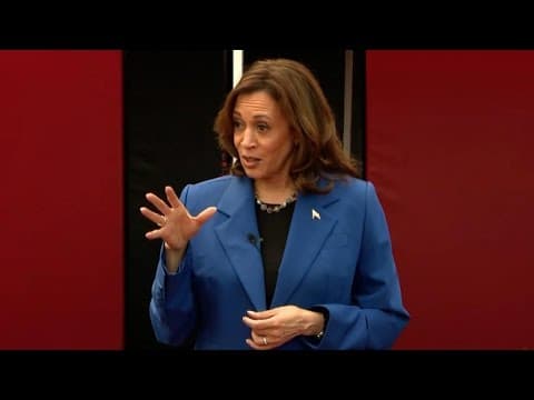VP Kamala Harris, Gov. Tim Walz speak at Pennsylvania high school (Aug. 18, 2024)