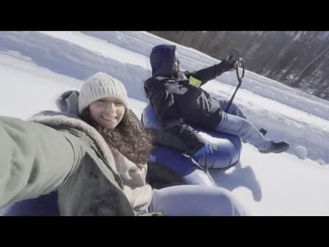 Prince George's Co. Police take kids snow tubing | Get Uplifted