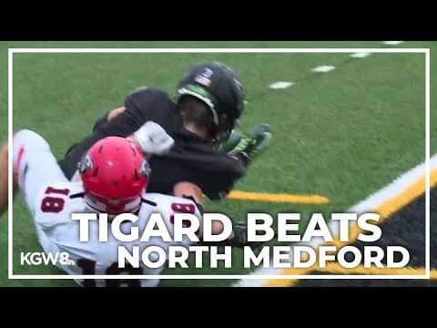 Tigard pushes through North Medford in Opener | Friday Night Football