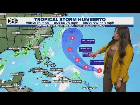 Storms form in the Atlantic. Here are the chances the storm will make landfall