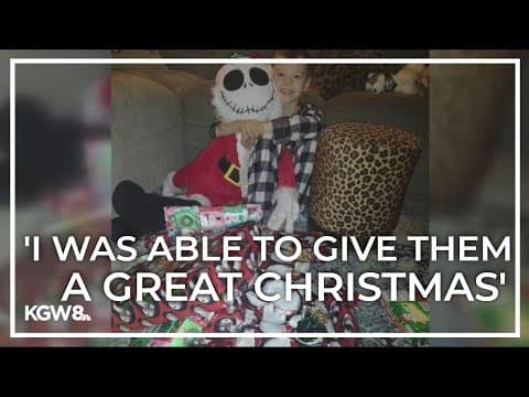 A Working Family's Christmas helped this single mother get gifts for the holidays
