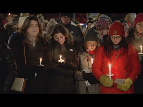 Hundreds show up for candlelight vigil to honor George Musser