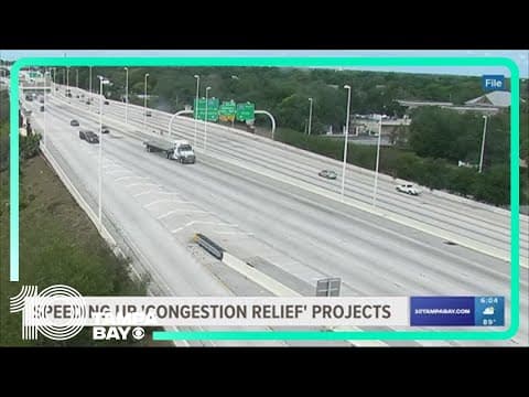 Florida leaders announce sped-up timeline for some major road construction projects