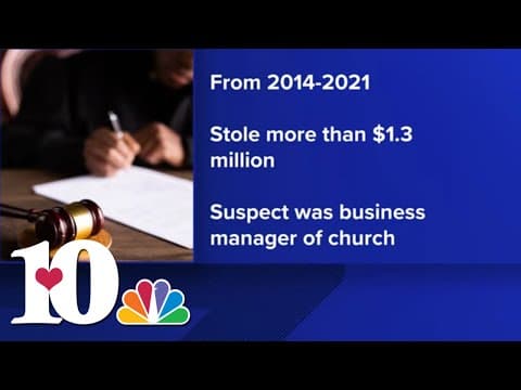 Chattanooga man to spend nearly 5 years in prison for stealing $1.3 million from church he worked at