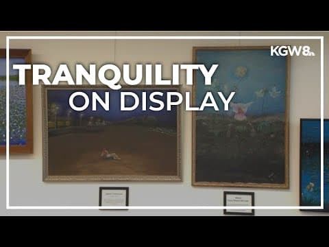 Local artist brings his calming works to the Salem Library