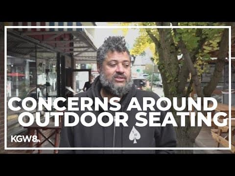 Concerns around safety and outdoor seating for Portland restaurants