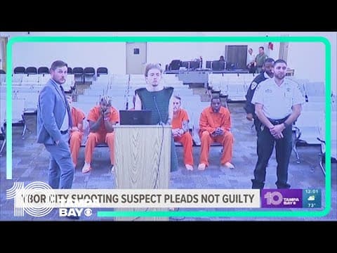 Ybor City shooting suspect pleads not guilty to murder