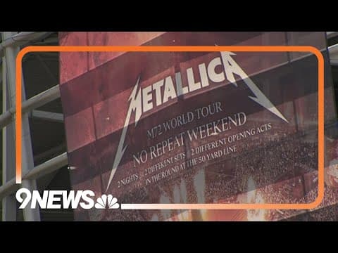 Metallica to take the stage in Denver