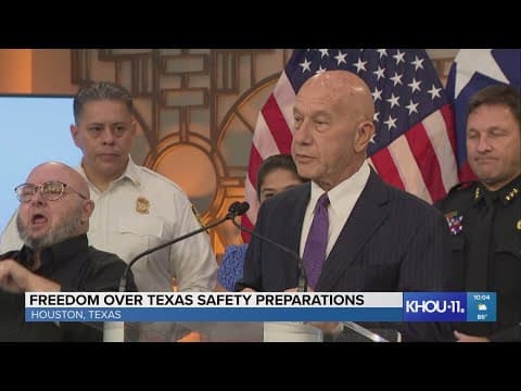 Houston officials discuss safety, security preparations for Freedom Over Texas fireworks show