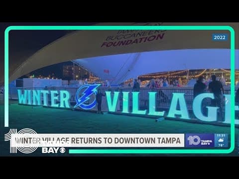Winter Village returns to downtown Tampa: What you need to know