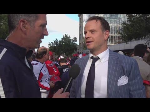 John Carlson joins Capitals excitement on the red carpet