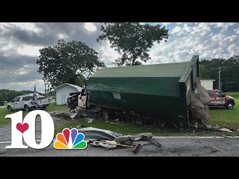 KPD investigating after suspect crashes stolen garbage truck into Sevier Co. business