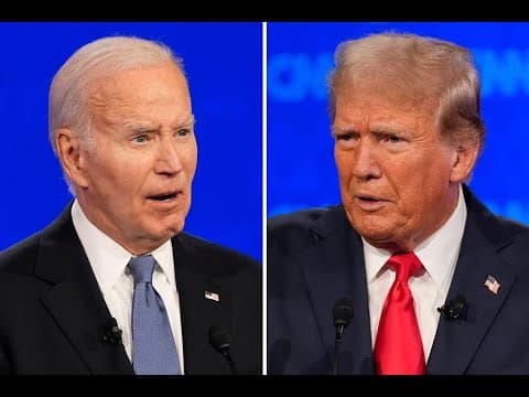 2024 Presidential Debate: Trump blames death of American girl on Biden's weak border security