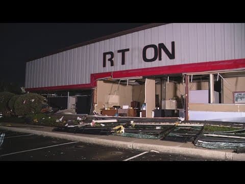 Carmel now cleaning up after Wednesday's EF-1 tornado