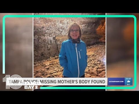 Police: Body of missing 72-year-old woman found in Tampa waters