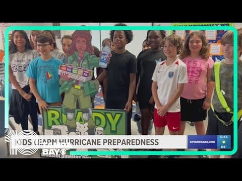 Jamerson Elementary students learn hurricane preparedness