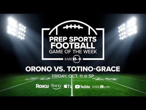 REPLAY: Prep Football | Orono vs. Totino-Grace