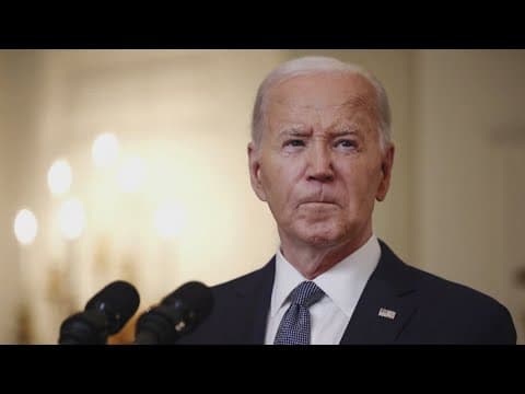Biden tells Democrats he won't step aside amid party drama: 'It's time for it to end'