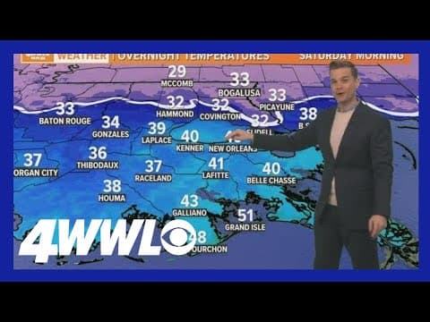 New Orleans Weather: Staying chilly for the weekend