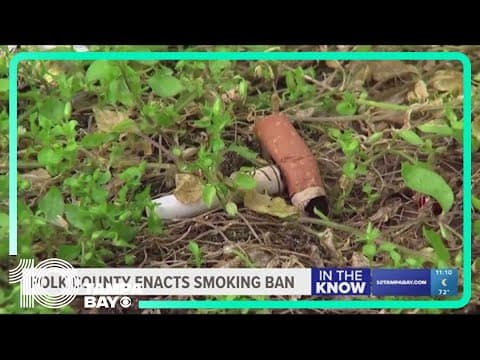 Polk County bans smoking, vaping at public parks