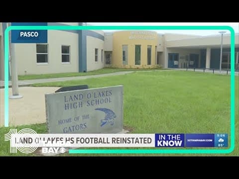 Football resumes at Land O' Lakes High following locker room fight, coaches' suspension