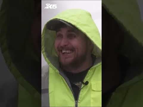 Drivers navigate travel over Cascade passes as snow continues to fall