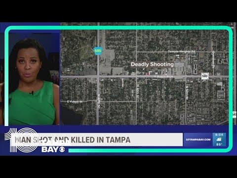 Police looking for man after deadly shooting in Tampa